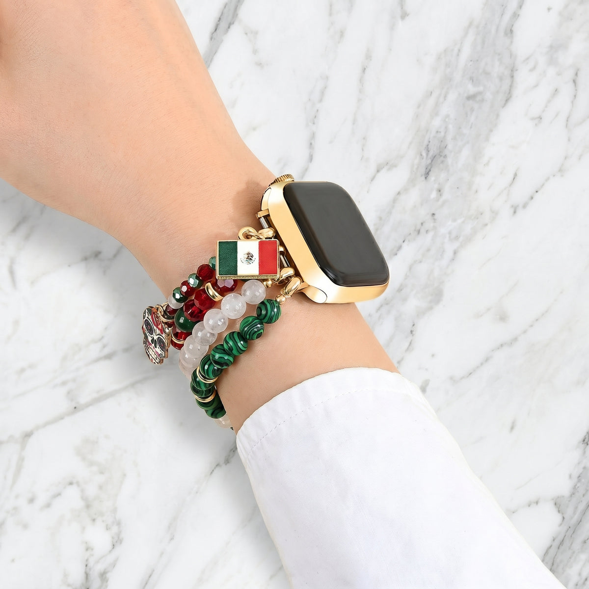 Viva México Stretch Apple Watch Armband