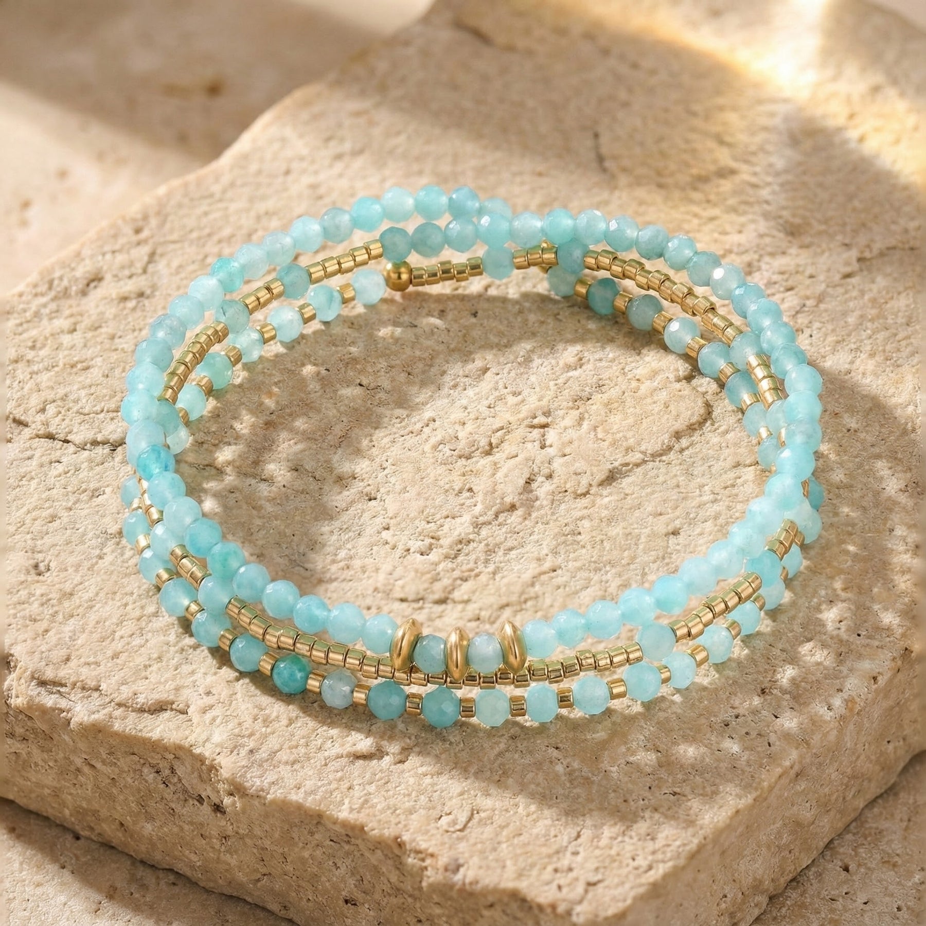 Ocean Whisper Multi-Stil Armband/Halskette
