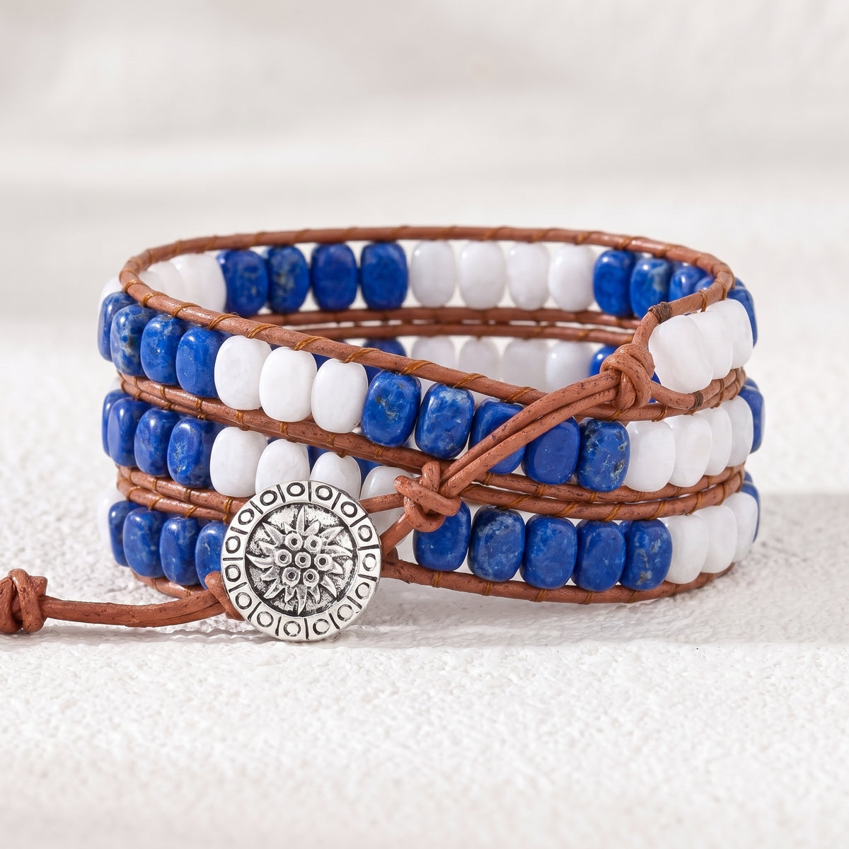 Griechenland Ägäis Perlenarmband