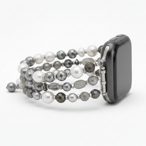 Lunar Luxus Perlen Dehnbares Apple Watch Armband