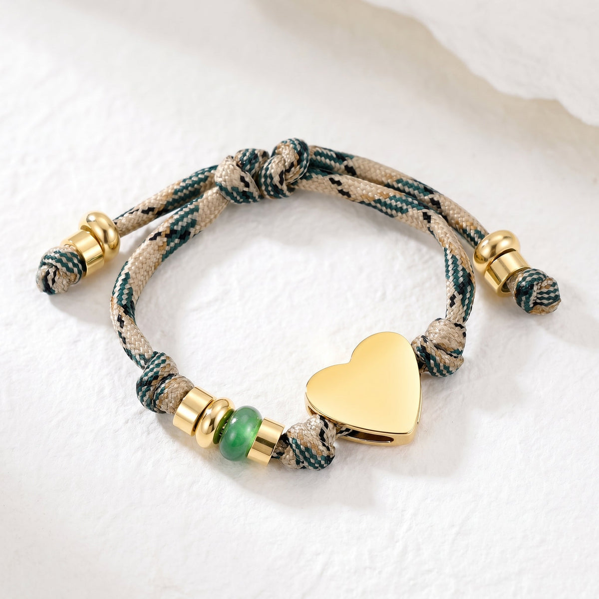 Seilarmband mit Liebesknoten
