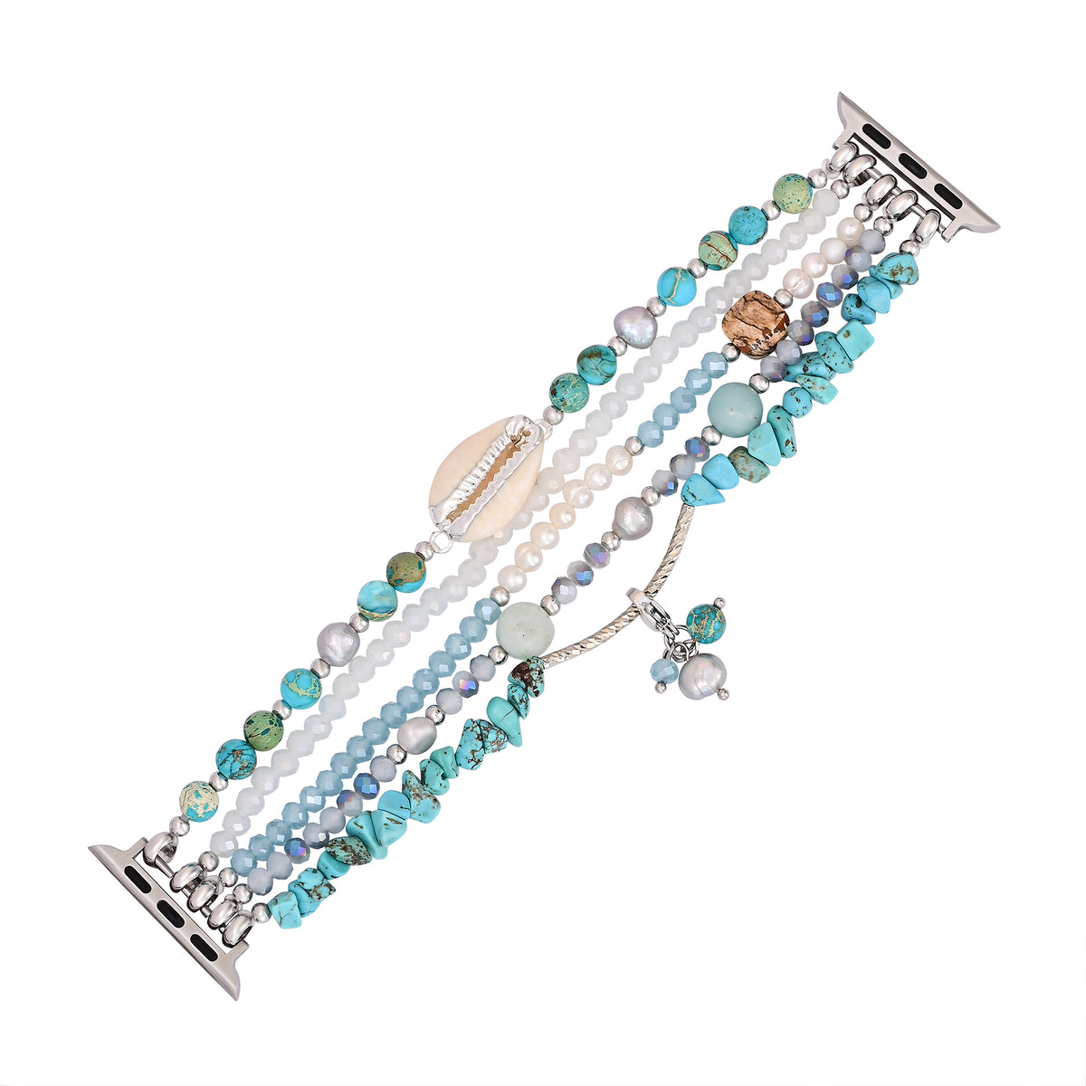 Intensives Jasper Glimmer Stretch Apple Watch Armband