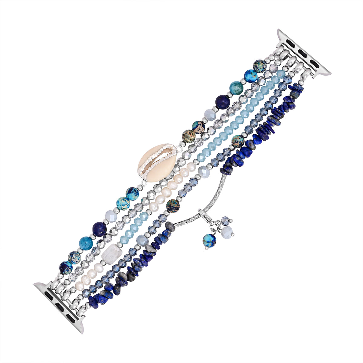 Intensives Jasper Glimmer Stretch Apple Watch Armband