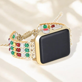 Weihnachts-Sternenstaub Apple Watch Armband