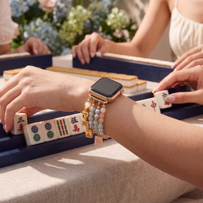 Glücks-Mahjong-Armband für die Apple Watch