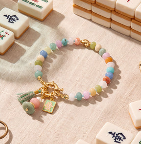Glücks-Mahjong-Fortune-Armband