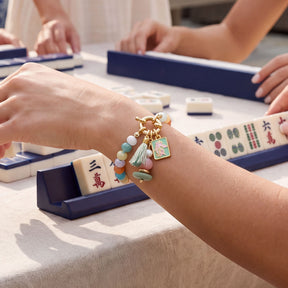 Glücks-Mahjong-Fortune-Armband