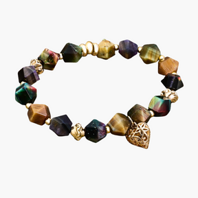 Mondstein Liebesanhänger Armband