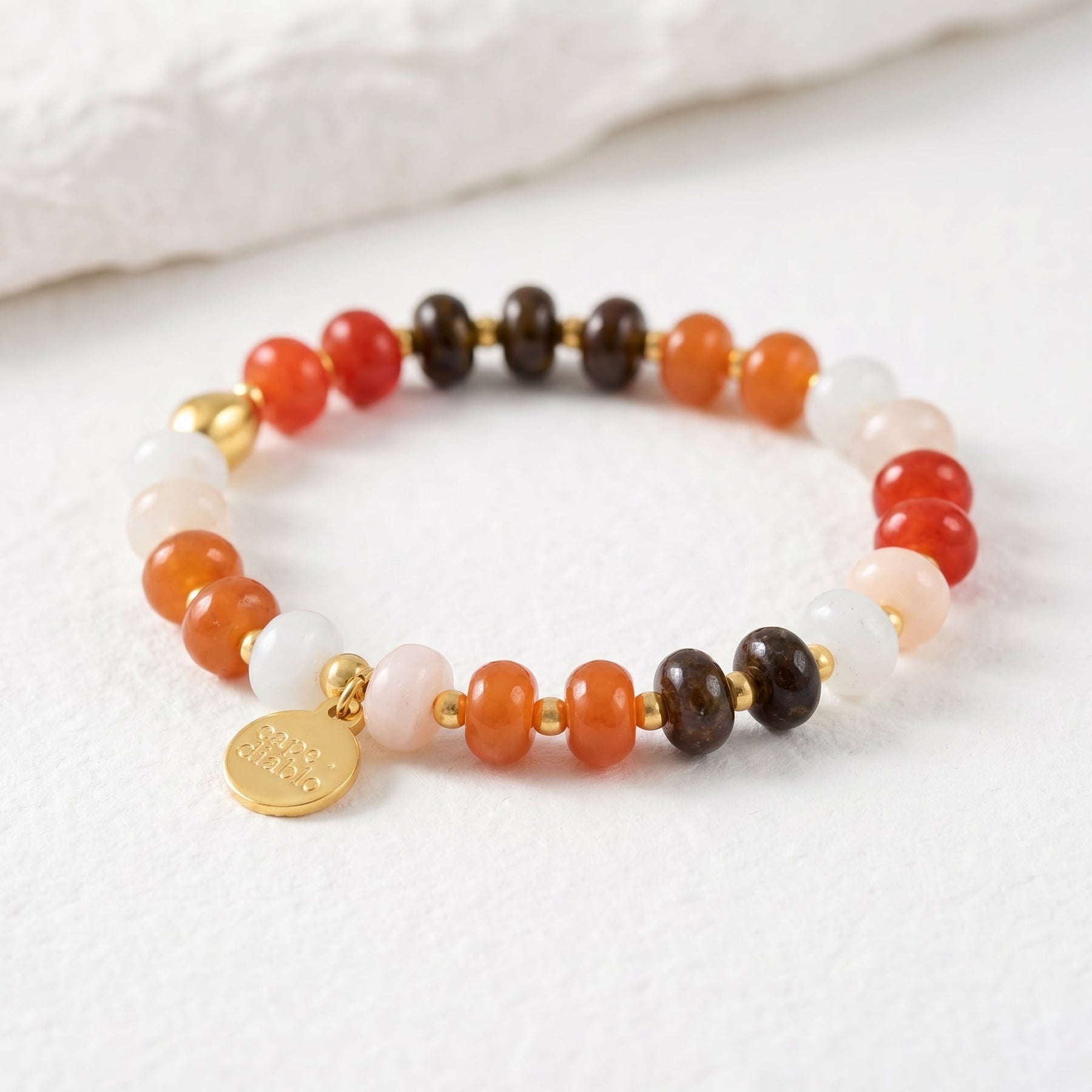 Herbst Jade Glanz Armband