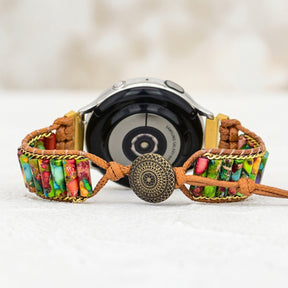 Rainforest Jasper Samsung Galaxy Watch Armband