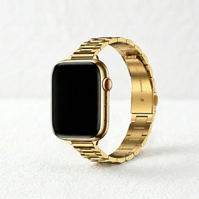 Klassisches Gold Luxus Apple Watch Armband