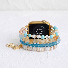Seaside Glow Stretch Apple Watch Armband