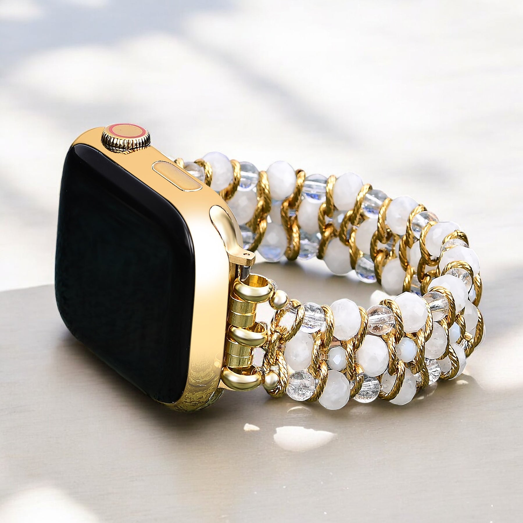 Moonlight Goddess Geflochtenes Apple Watch Armband