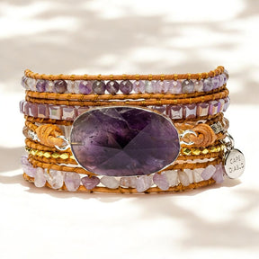 Amethyst Imperial Wickelarmband
