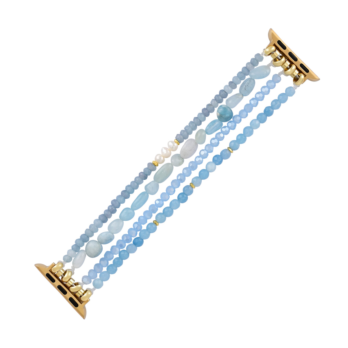 Aquamarin Jade Gelassenheit Apple Watch Armband