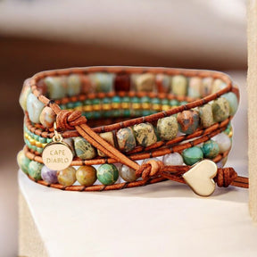 Böhmisches Prinzessin Wickelarmband