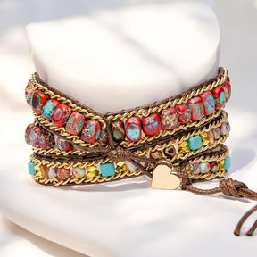 Kirsche Kaiser Jasper Apple Watch Armband