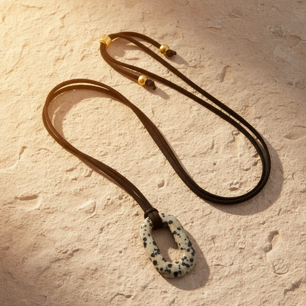 Wildleder Türkis Gelassenheit Halskette