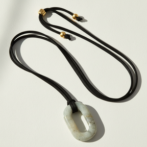 Wildleder Labradorit Gelassenheit Halskette