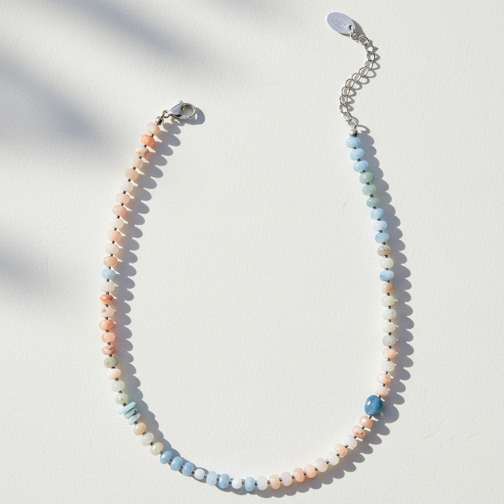 Korallen-Sonnenuntergang Halskette