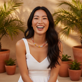 Halskette Golden Ember