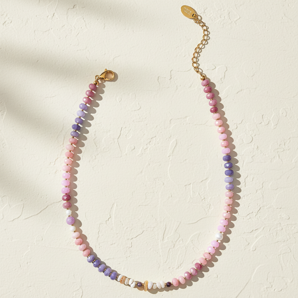 Rosy Amour Halskette
