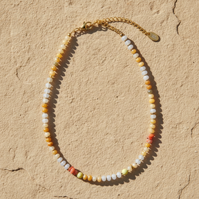 Honigglanz Halskette