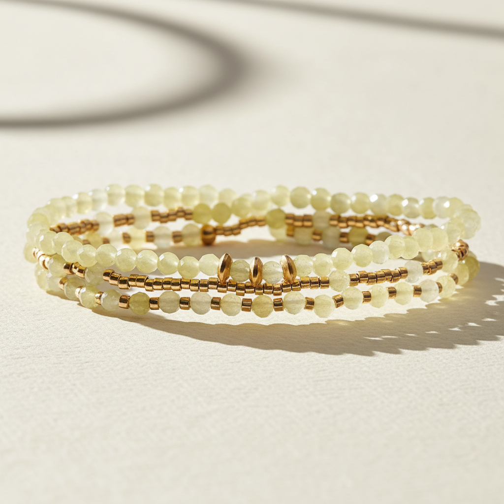 Golden Light Multi-Style Armband/Halskette