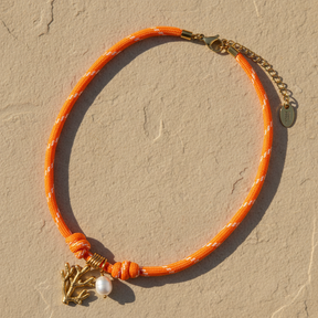 Korallenriff-Anhänger-Halskette