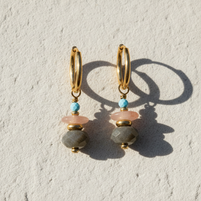 Aurora Labradorit Ohrringe