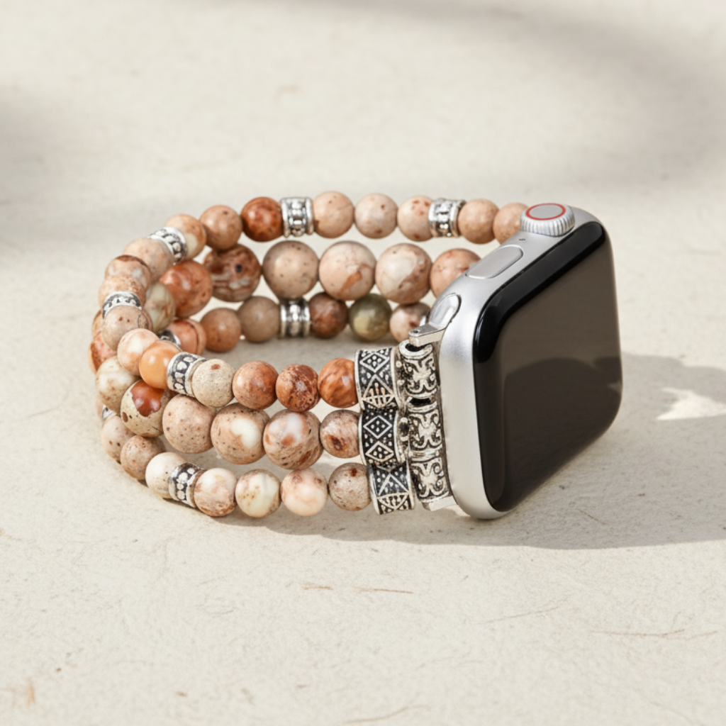 Imperial Earth Jasper Apple Watch Armband