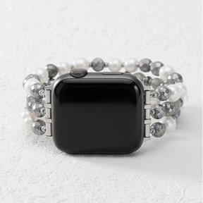 Lunar Luxus Perlen Dehnbares Apple Watch Armband