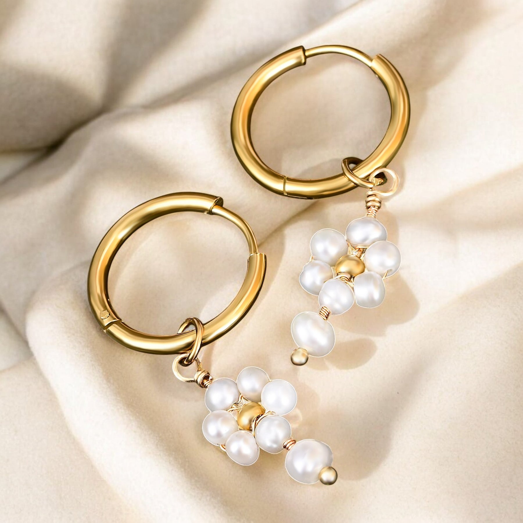Blossom Pearl Creolen