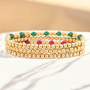 Festliches Weihnachts-Elegance-Armbandset