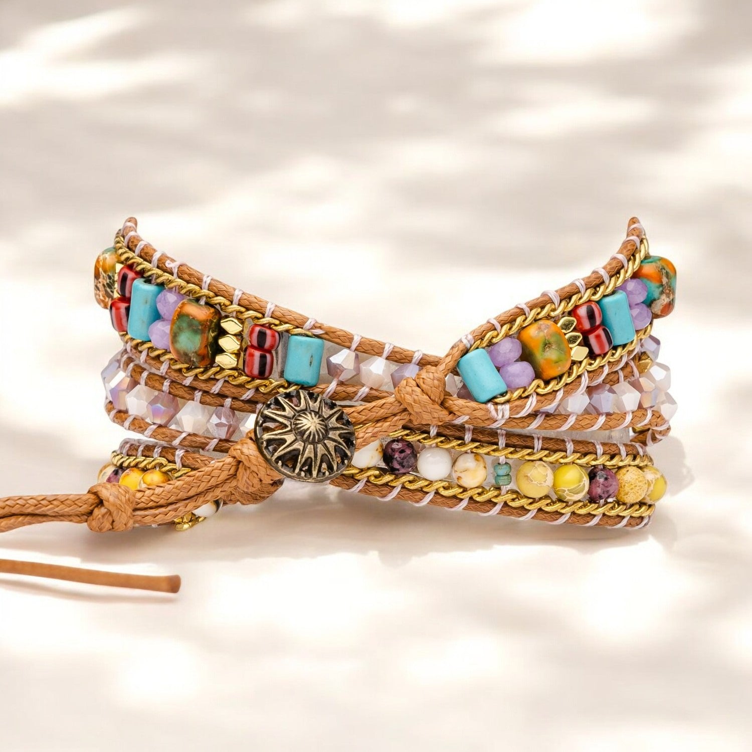 Ethnisches Jasper Apple Watch Armband