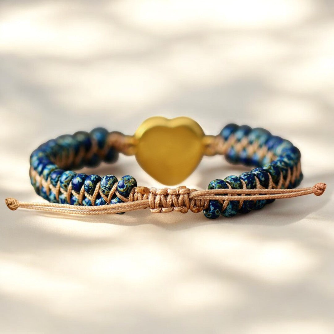 Opal-Herz-Armband für ewige Freundschaft