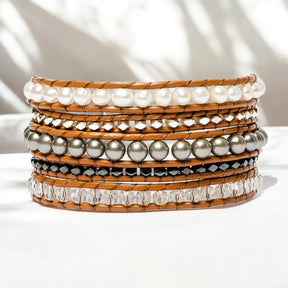 Exquisites Hämatit Wickelarmband