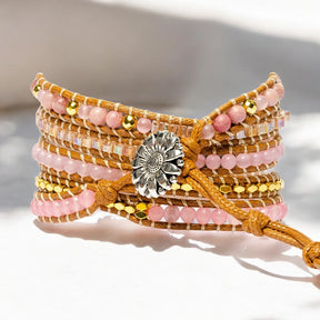 Golden Rose Quarz Apple Watch Armband