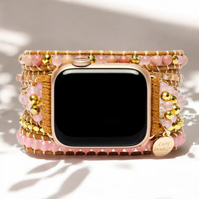 Golden Rose Quarz Apple Watch Armband