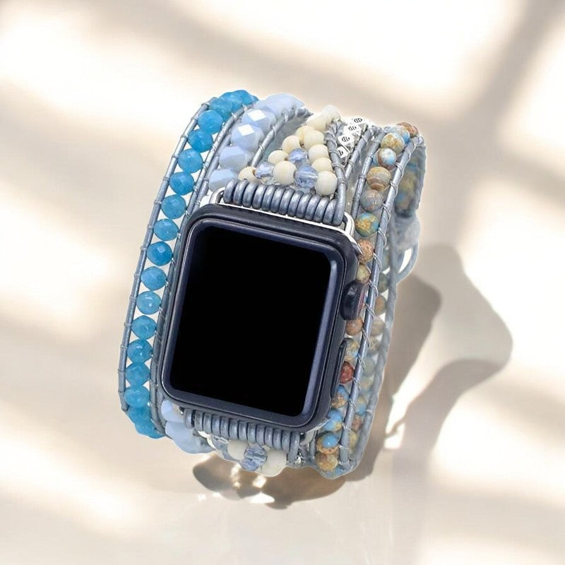 Heilender Topas Apple Watch Armband