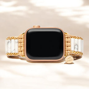 Himmlisches Howlite Apple Watch Armband