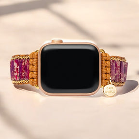Intensives Imperial Jasper Apple Watch Armband