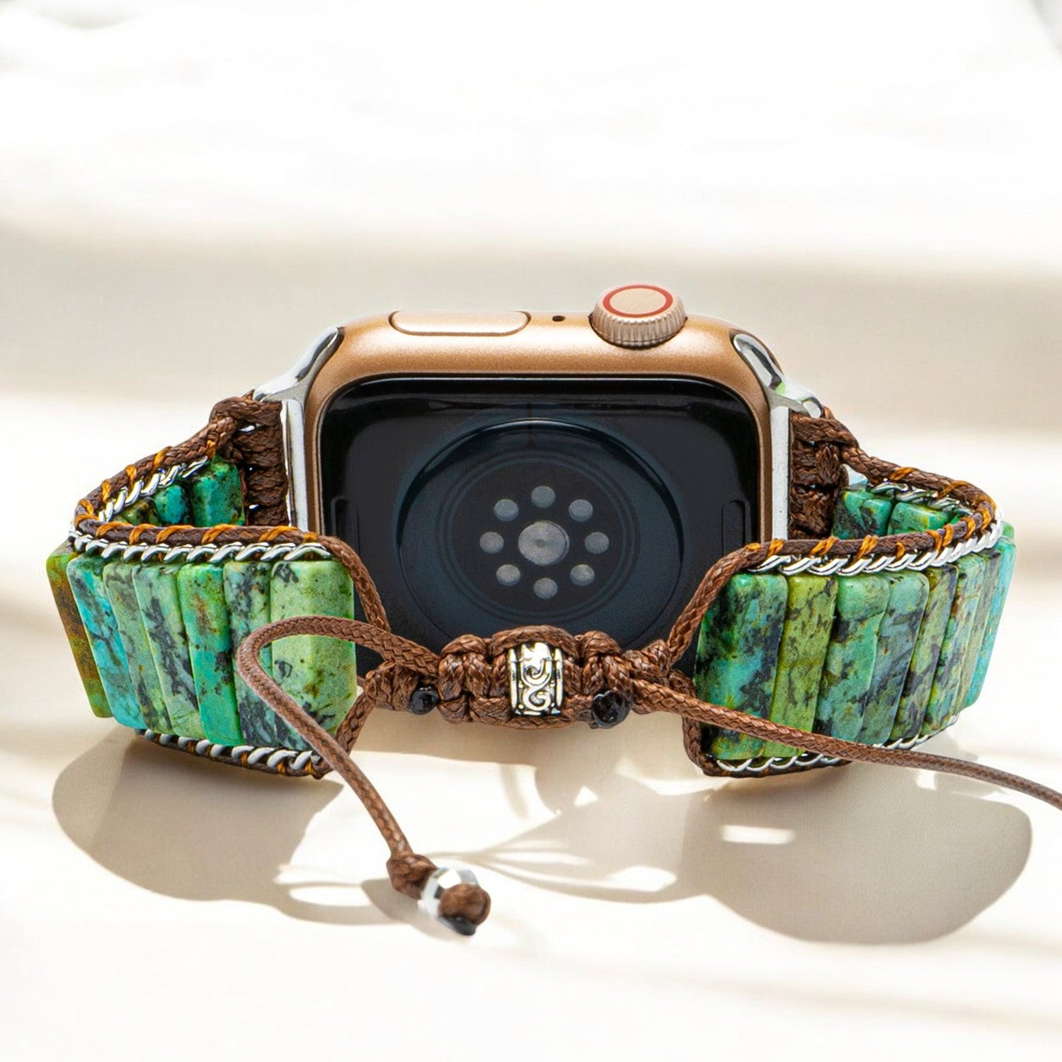 Herren African Turquoise Apple Watch Armband
