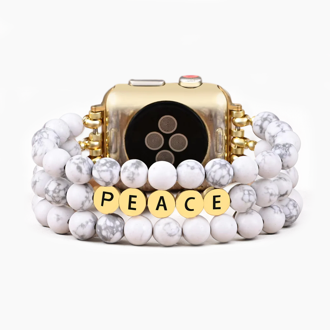 Howlith Peace Inspiration Apple Watch Armband