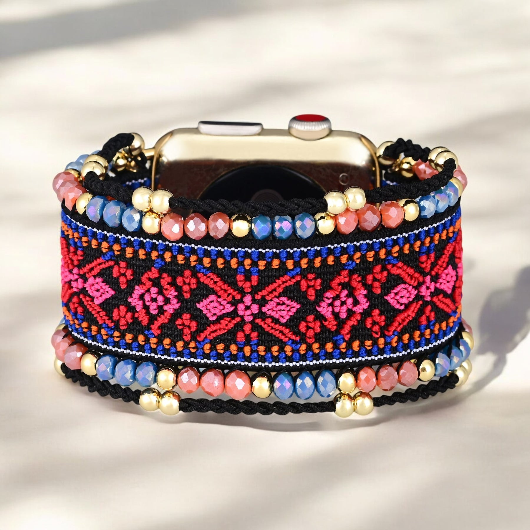 Royal Garnet Apple Watch Armband