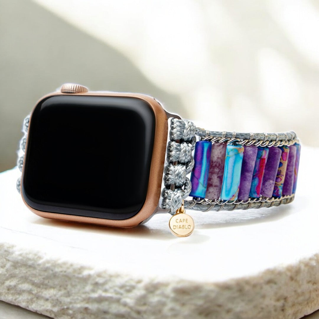 Serene Imperial Jasper Apple Watch Armband