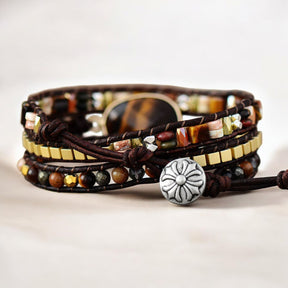 Tigerauge Spirituelles Armband