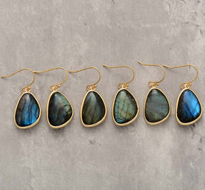 Eminent Labradorite Hook Earrings - Cape Diablo