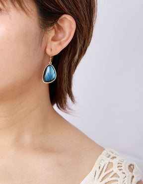 Eminent Labradorite Hook Earrings - Cape Diablo