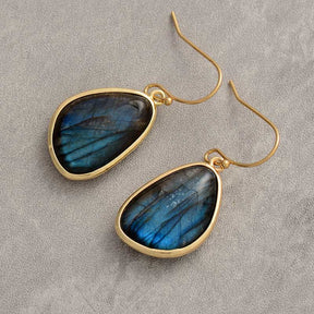 Eminent Labradorite Hook Earrings - Cape Diablo